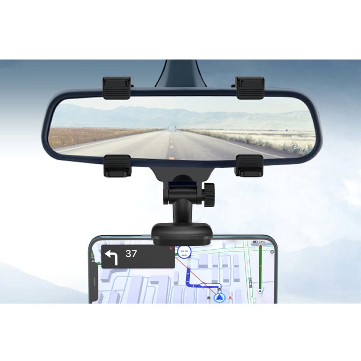 XO auto držač za telefon na retrovizor podesivi 360° C70