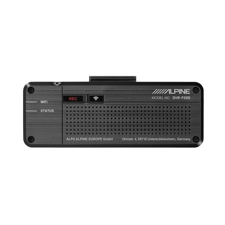 ALPINE auto kamera dashcam DVR-F220 Full HD 1080p WDR