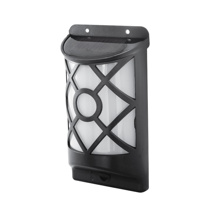 Solarna baštenska LED lampa sa efektom plamena nazidna MX6066