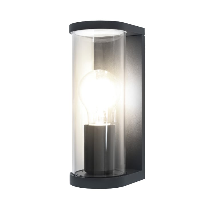 LEDVANCE zidna spoljna lampa aluminijumska siva E27 fasadna