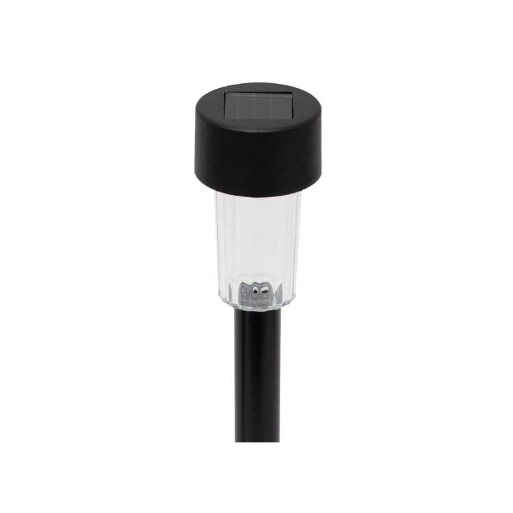 Solarna baštenska LED lampa crna ubadajuća MX842