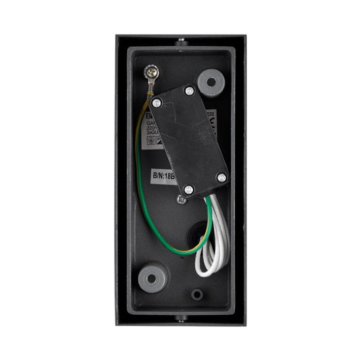 BRAYTRON zidna spoljna lampa GU10 siva aluminijum BG32-00222