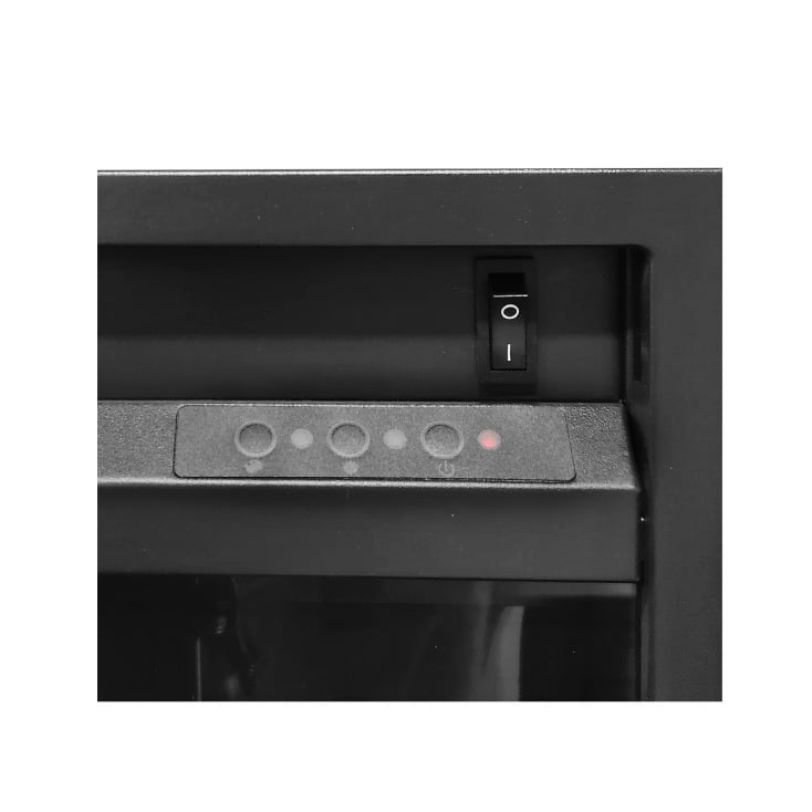 Ugradni električni kamin 1000/2000W sa LED plamenom PROSTO EK26U3L