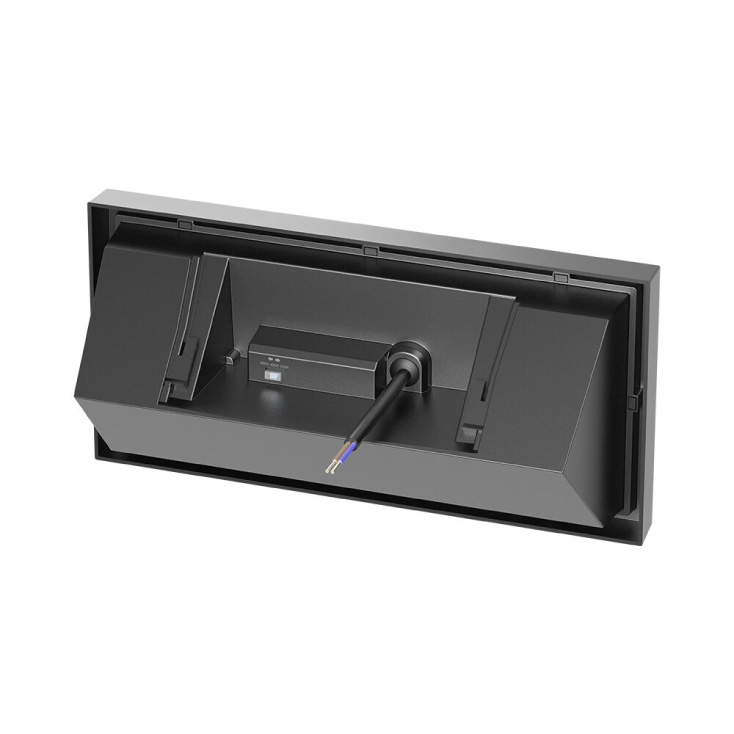 BRAYTRON BG37-00582 zidna LED lampa 20 W, 3 boje svetla, 2000 lm, IP65, crna