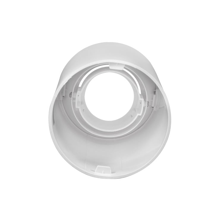 PROSTO R-P001/WR nadgradna okrugla rozetna za MR16 GU5.3, 96 x 100 mm, bela