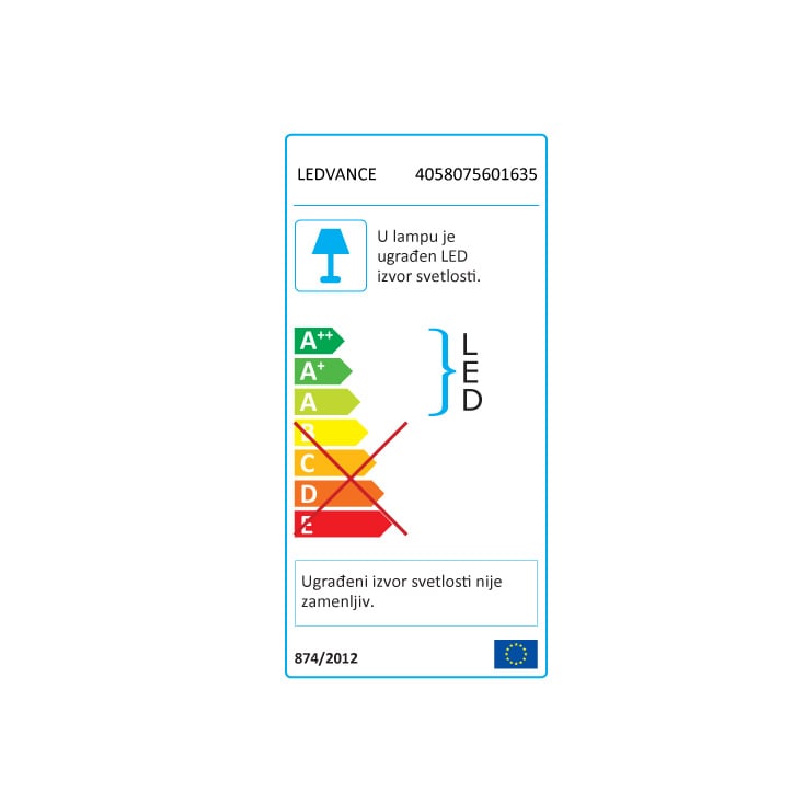 LEDVANCE Damp Proof Slim ECO vodonepropusna LED lampa 120 cm 36 W 6500 K IP65