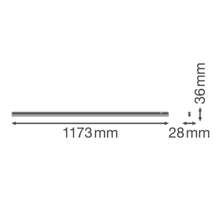 LEDVANCE Linear Compact SWITCH 1200 LED strela T5 117 cm 14 W 4000 K sa prekidačem
