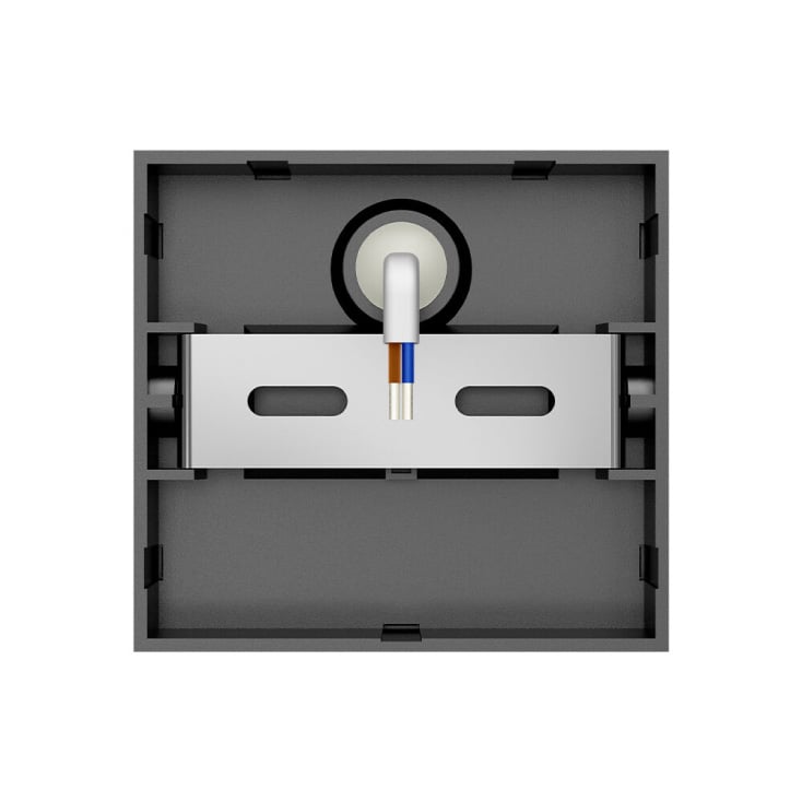 Braytron BG38-02682 spoljna zidna LED lampa 6W, 3 boje svetla, IP65, crna