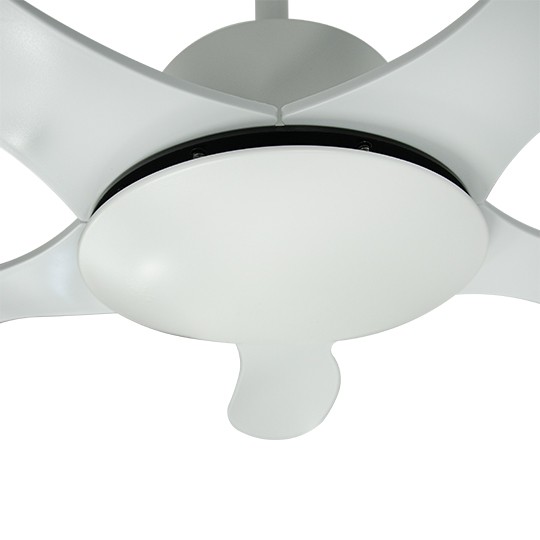 Mitea Plafonski Ventilator Bez Svetla, 30W, 6500 m³/h, 190 RPM, Beli - Plafonski ventilatori