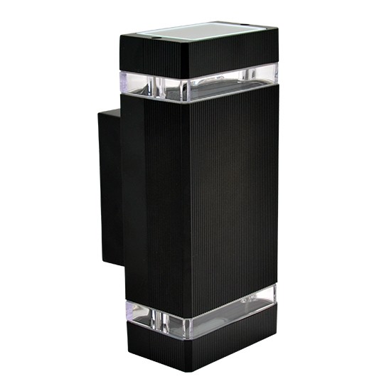 M035 C Max.2x35W crna IP44 2xGU10 lampa zidna Mitea Lighting