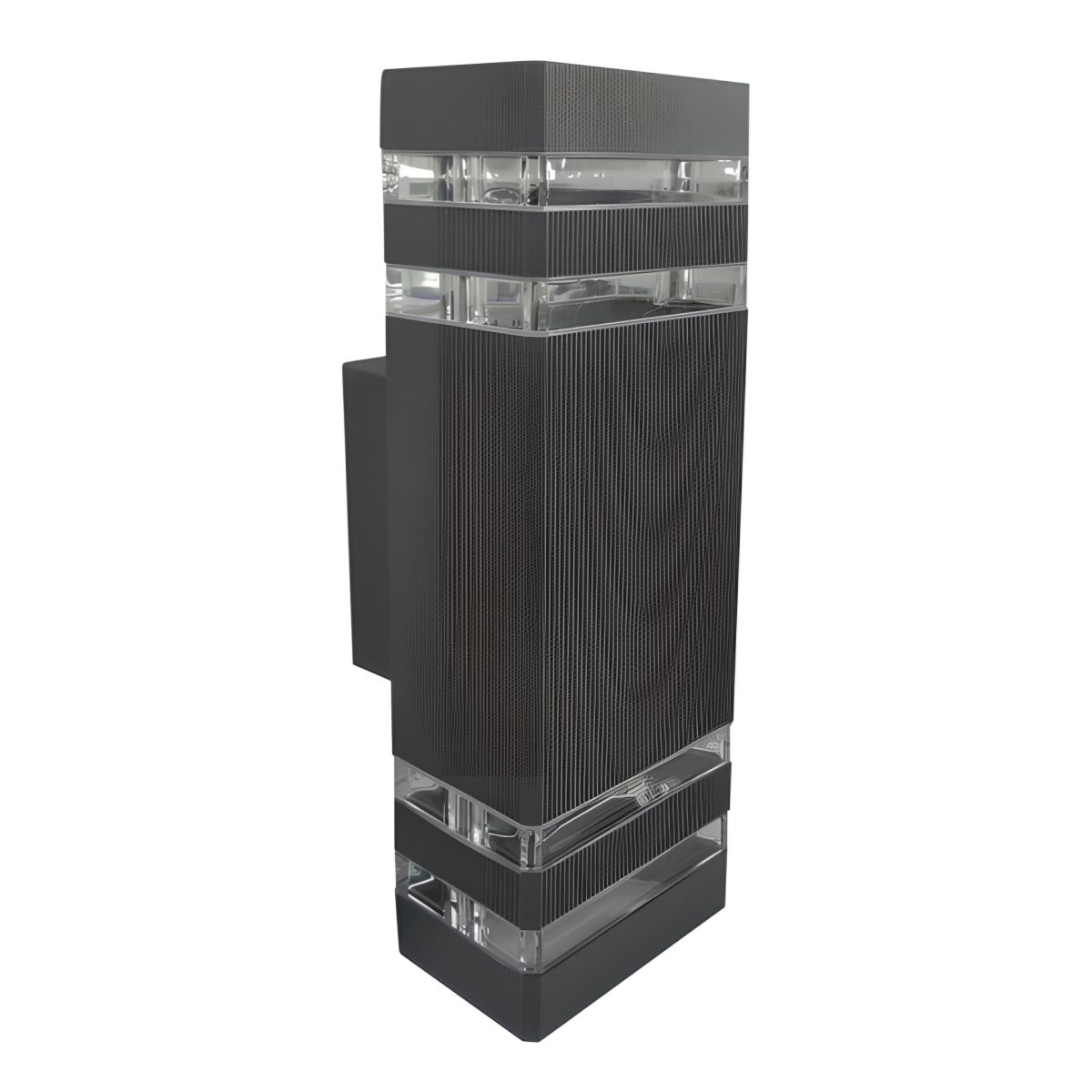 M035 II A Max.2x35W antracit siva IP44 2xGU10 dva reda lampa zidna Mitea Lighting