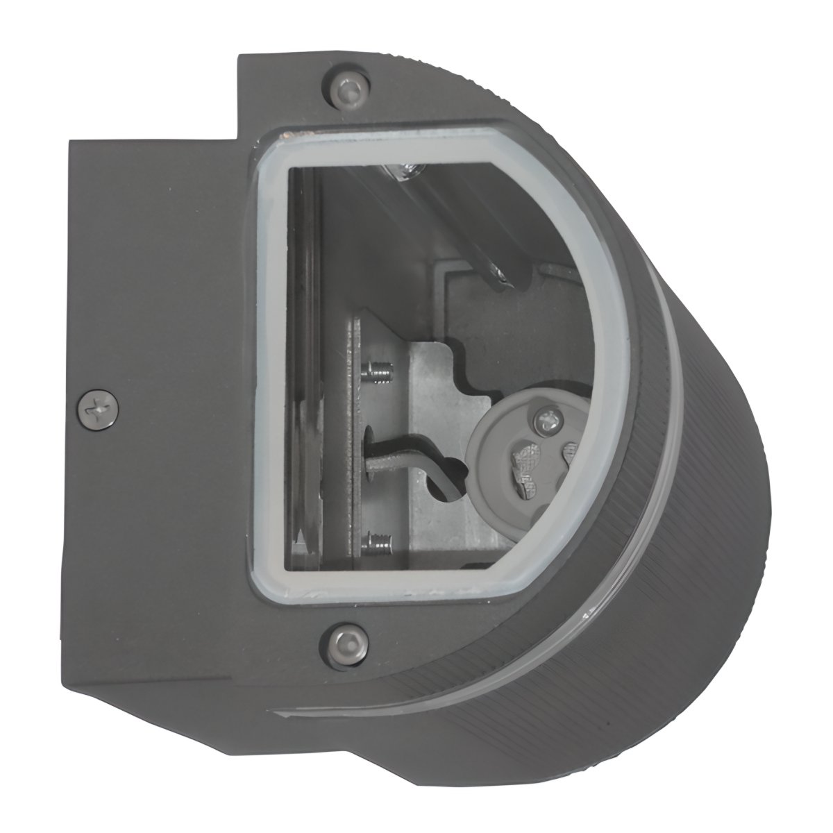 M038 Max.35W antracit siva IP44 1xGU10 lampa zidna Mitea Lighting