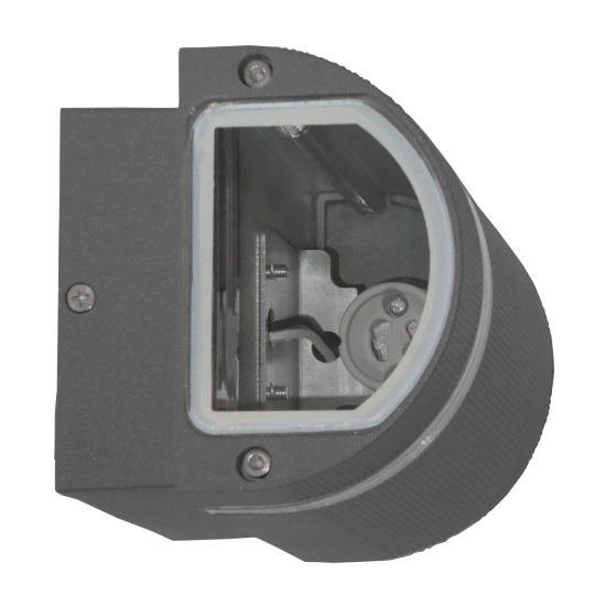 M038 Max.35W antracit siva IP44 1xGU10 lampa zidna Mitea Lighting
