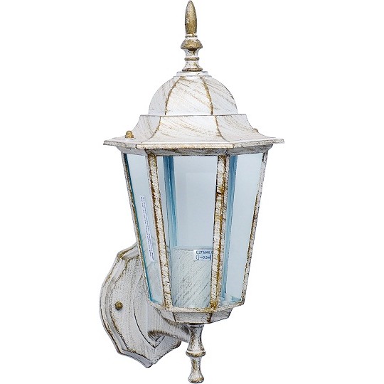 M2002-G Max.1x60W beli IP44 E27 baštenska lampa - fenjer Mitea Lighting