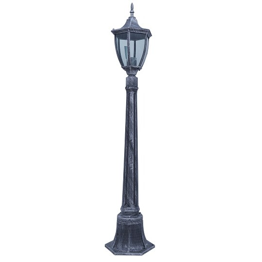 M2003-SV Max.1x60W sivi IP44 E27 baštenska lampa - fenjer Mitea Lighting