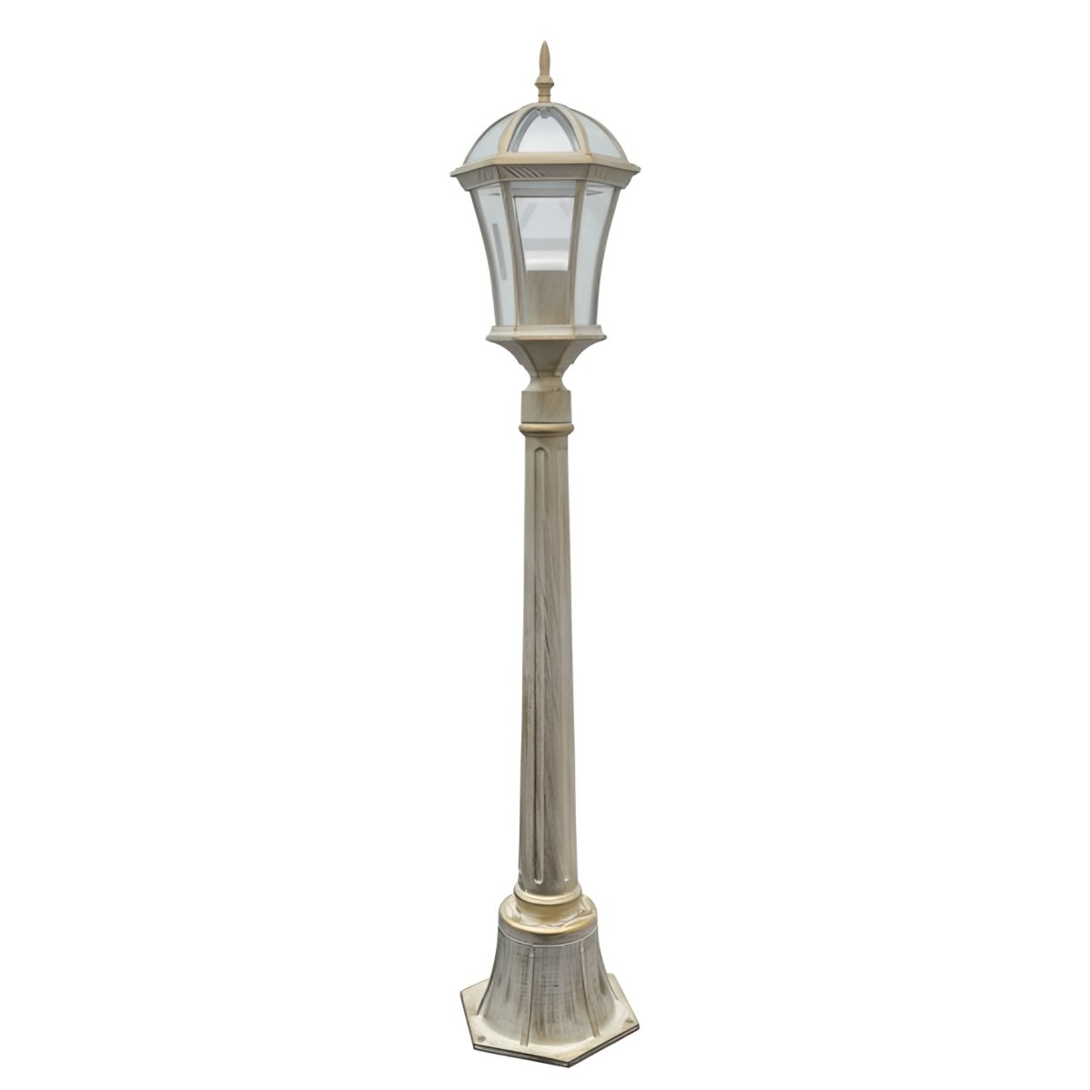 M2004-SV Max.1x60W beli IP44 E27 baštenska lampa, fenjer Mitea Lighting