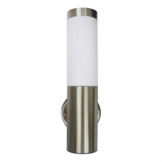M910 Max. A59 saten hrom IP44 E27 baštenska lampa zidna Mitea Lighting