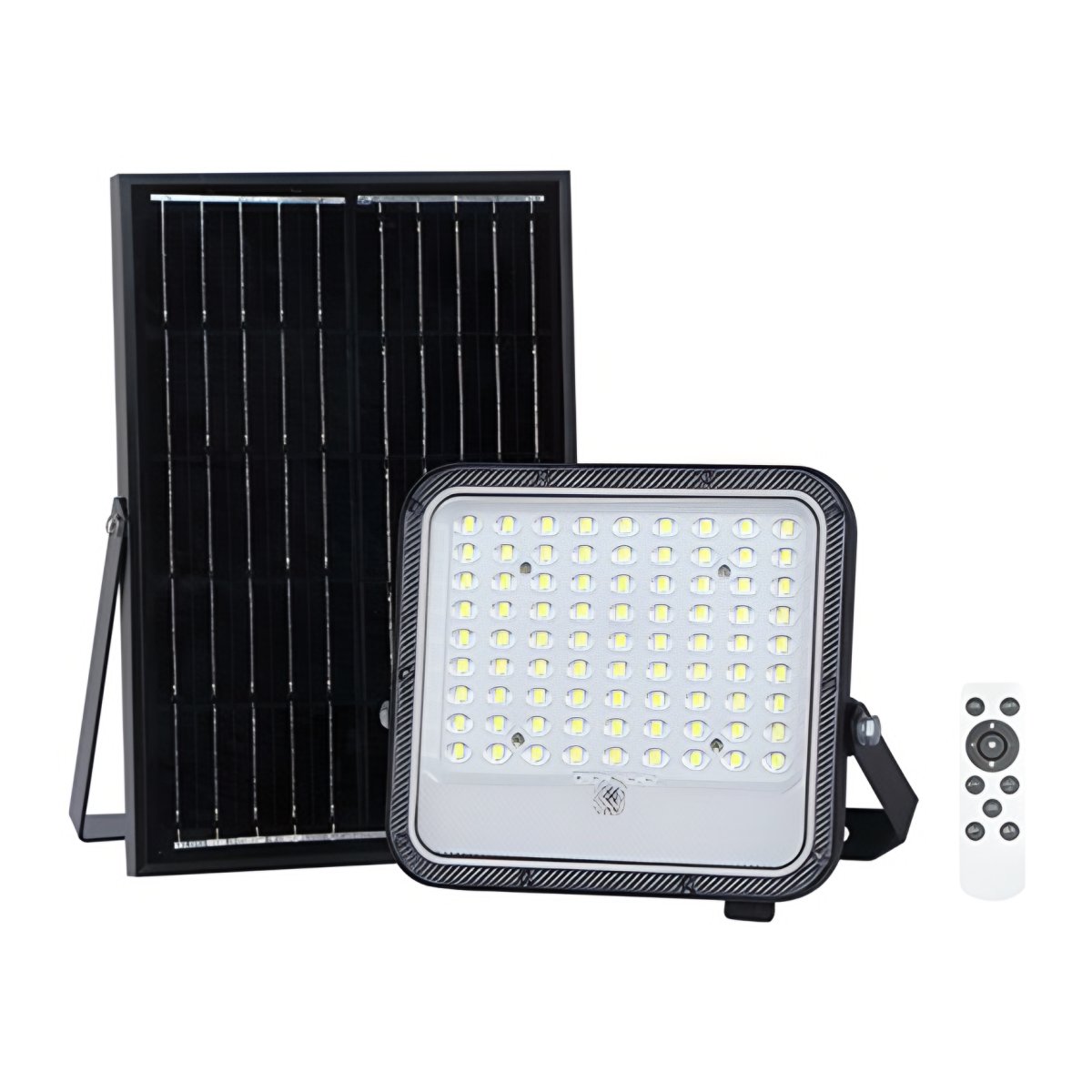 M452080-C5 50W 6500K crni IP65 solarni LED reflektor set AL body Mitea Lighting