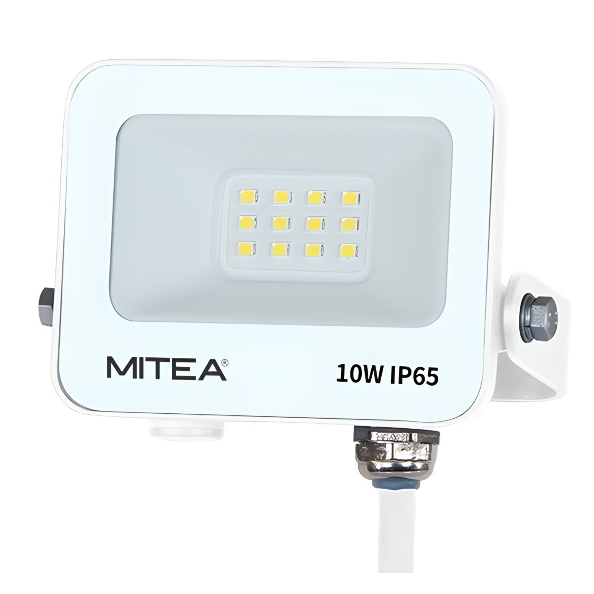 Mitea M480010-B5 LED reflektor 10 W 6500 K, beli, IP65
