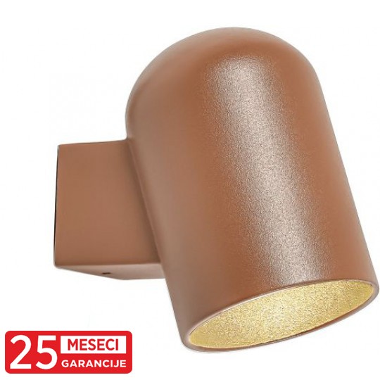 M245-B Max.1x35W braon IP65 1xGU10 zidna spoljna lampa Mitea Lighting