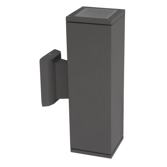 M032 A Max.60W antracit siva IP44 2xE27 lampa zidna Mitea Lighting