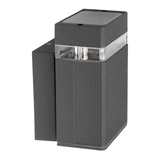 M036 A Max.35W antracit siva IP44 1xGU10 lampa zidna Mitea Lighting