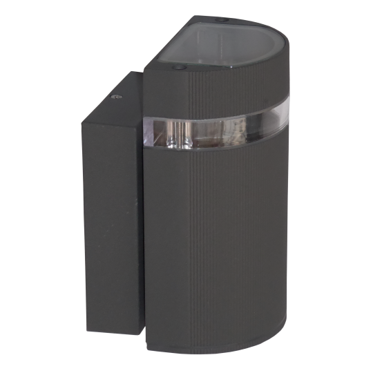 M038 Max.35W antracit siva IP44 1xGU10 lampa zidna Mitea Lighting