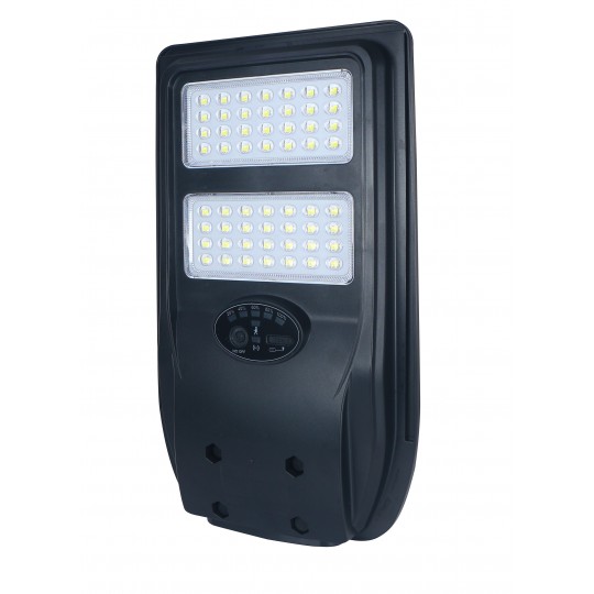 M452200-C5 200W ALL IN ONE solarna LED ulična svetiljka ABS 6500K IP65 radar senzor crna + daljinski Mitea Lighting