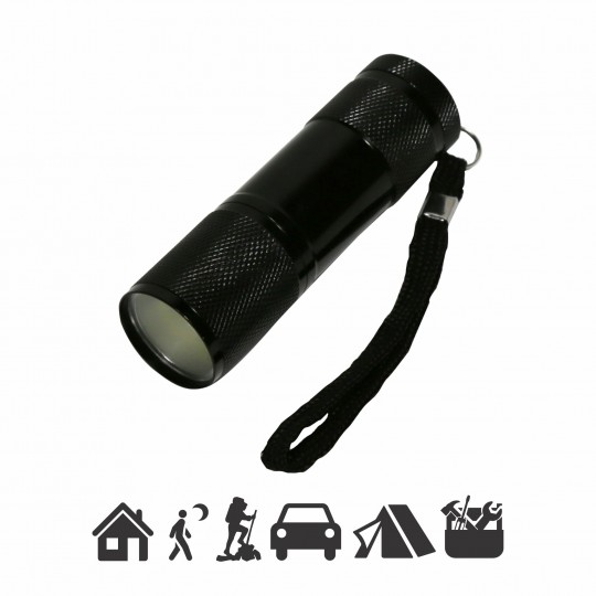 Mitea M701070 mini aluminijumska COB LED lampa 1W 70 lm, 3xAAA