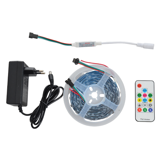 Mitea MLP-5050-30 Magic RGB LED traka 12V 7,2W/m IP20, 5m, set sa daljinskim