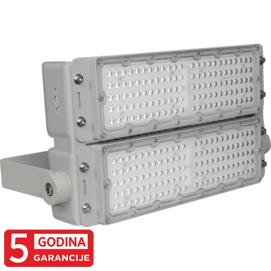 Mitea M457200 modularni LED reflektor 200 W 6500 K, dva modula, sivi, IP65