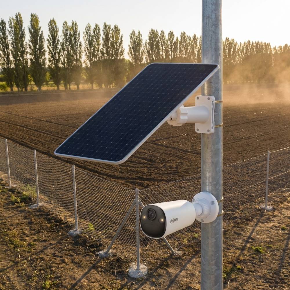 Dahua BF4CP-4G komplet 4G solarna kamera 4MP sa baterijom i panelom