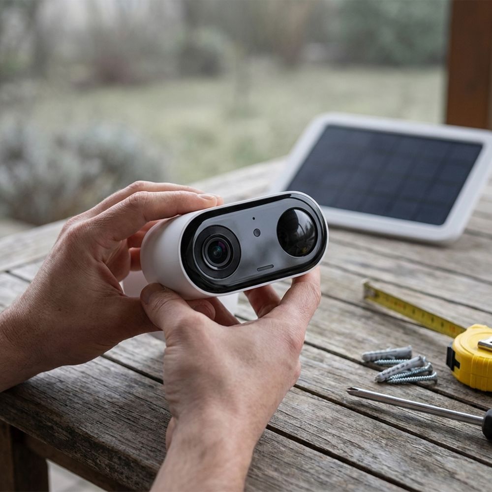 IP WiFi 3MP kamera sa solarom KIT/IPC-B32P/FSP12