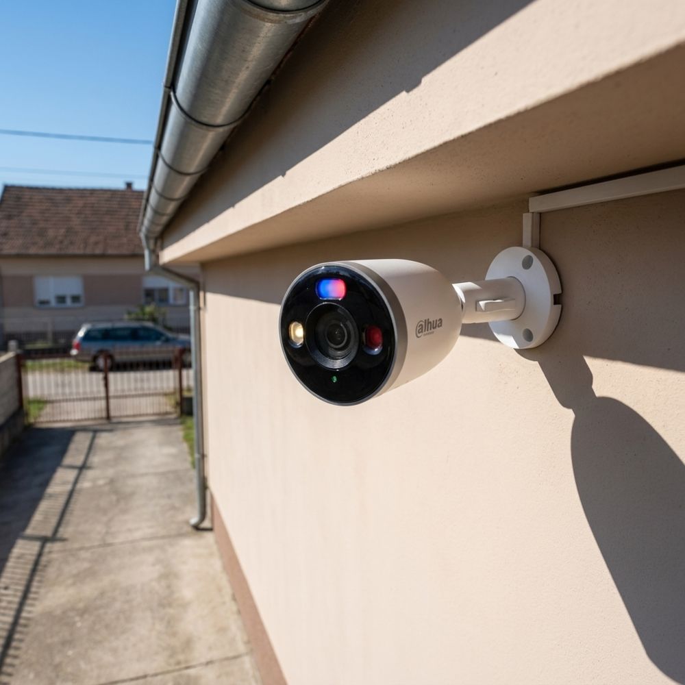 WiFi 6 spoljna bullet IP kamera 5MP sa noćnim vidom u boji i AI detekcijom