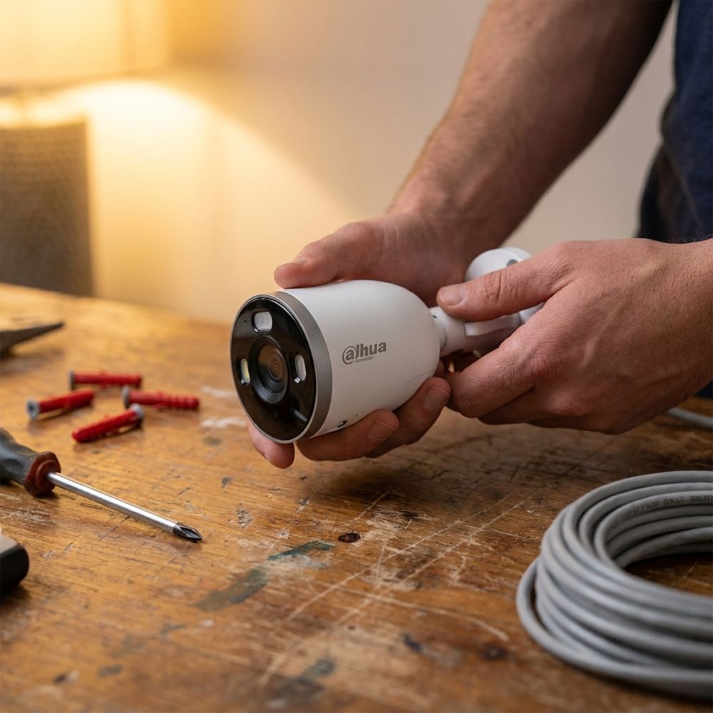 WiFi 6 spoljna bullet IP kamera 5MP sa noćnim vidom u boji i AI detekcijom