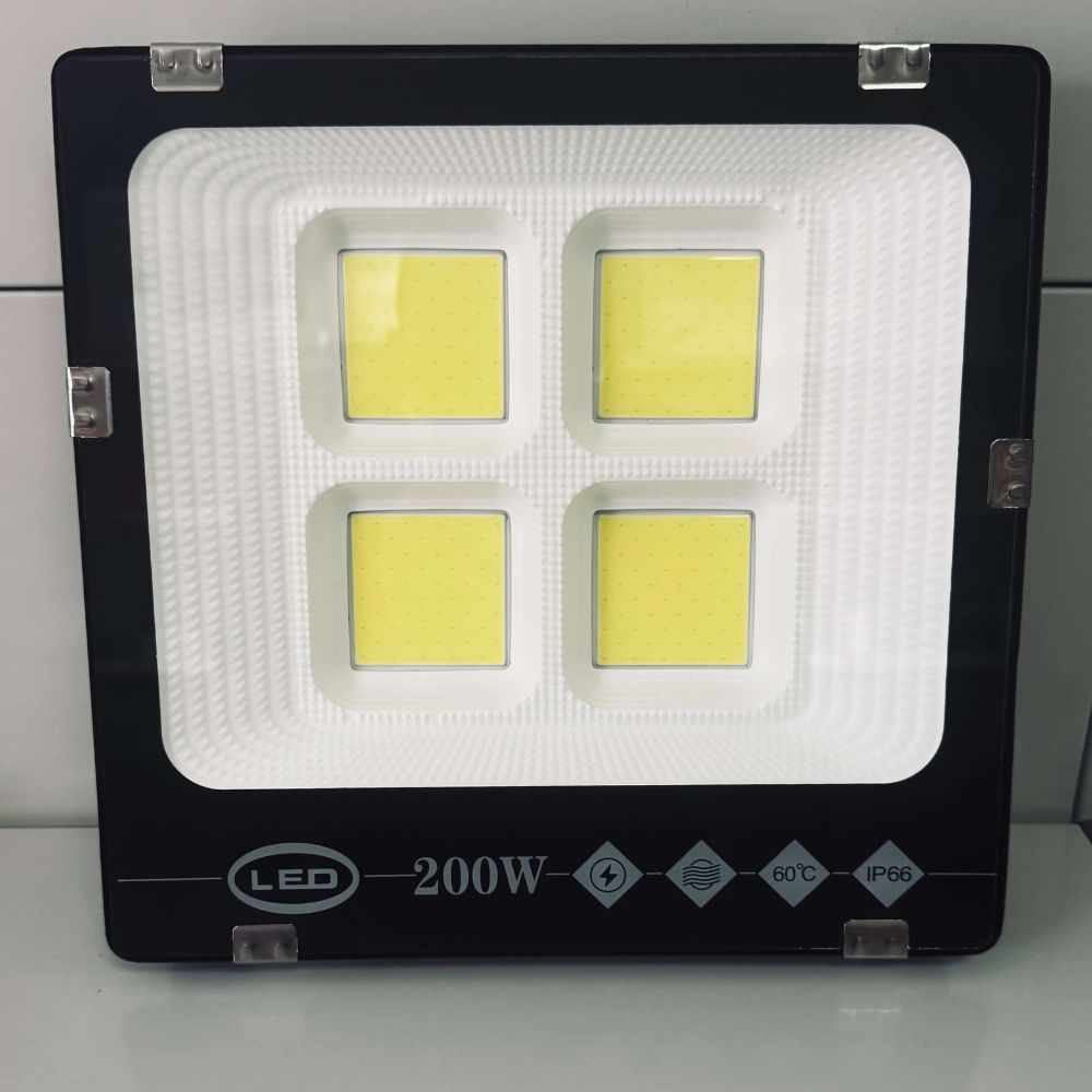 LED reflektor 200W Slim hladno bela 6000K IP65
