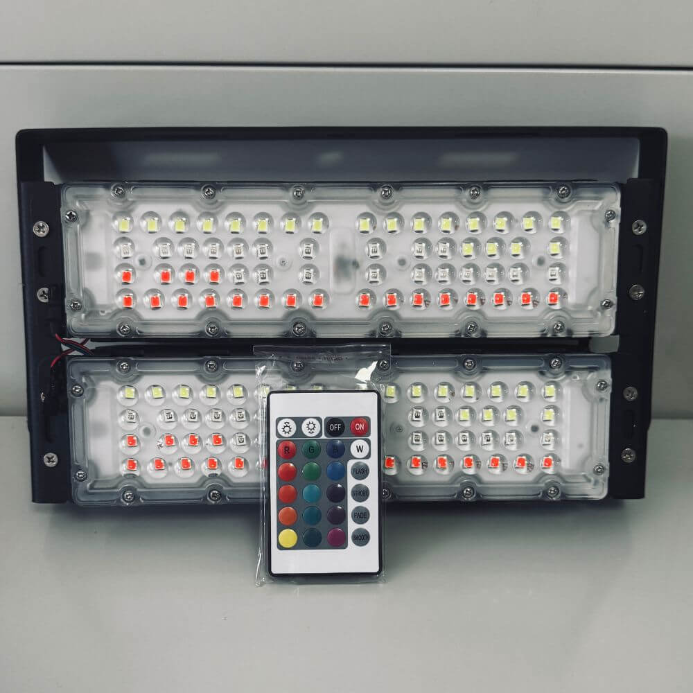 RGB LED reflektor 200W sa daljinskim upravljačem IP67