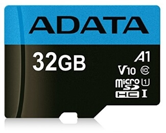 A-DATA UHS-I MicroSDHC 32GB class 10 + adapter AUSDH32GUICL10A1-RA1Hard disk za video nadzor