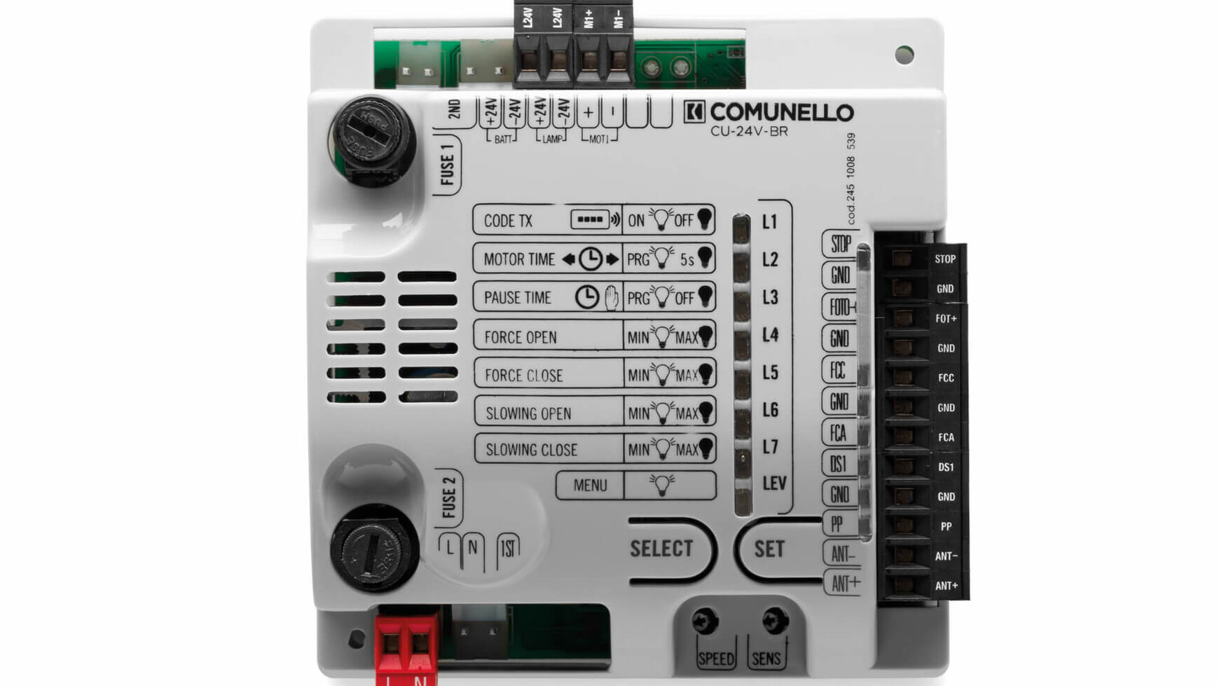 Kontrolna jedinica za BORDER 400 CU-24V-BRMotori za kapije