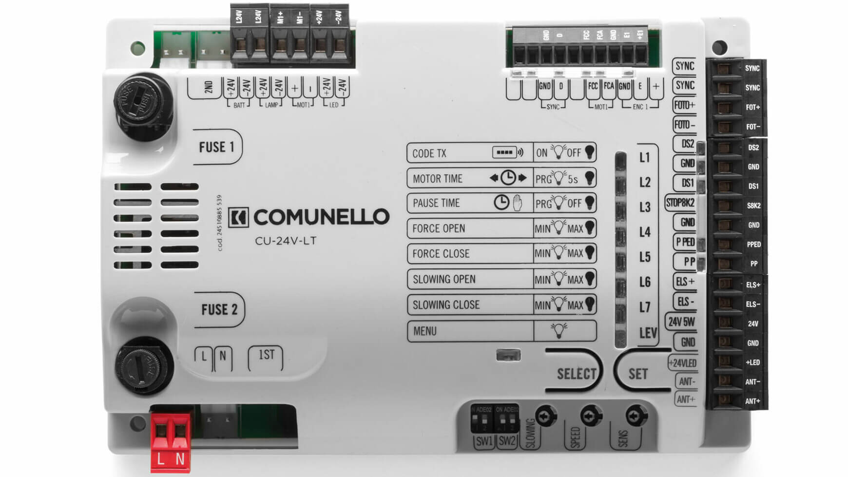Kontrolna jedinica za rampu LIMIT CU-24V-LTMotori za kapije