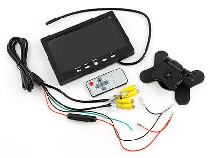 Monitor za auto/kombi 7" LCD LC-798 QUAD - Ostala oprema