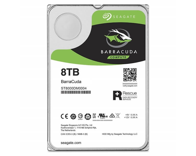 HDD SEAGATE 8TB 3.5" Barracuda Guardian - Hard disk za video nadzor