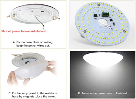 Led Umetak 16W+16W