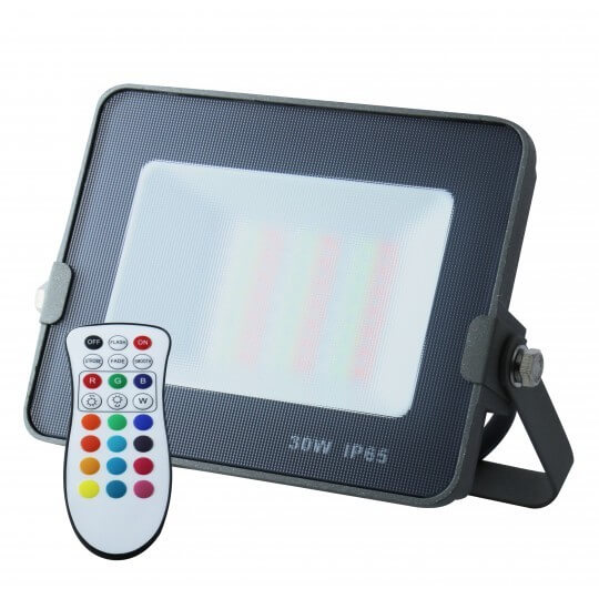 Led reflektor u boji sa daljinskim 30WLed reflektori