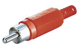 Rca Plastični Muški konektor - Instalaciona oprema