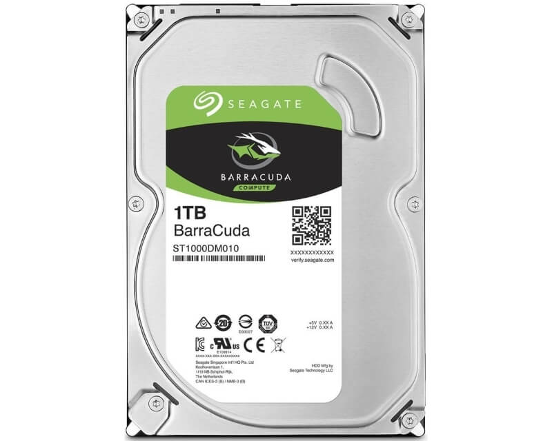 SEAGATE 1TB 3.5 SATA III 64MB 7.200 ST1000DM010 BarracudaHard disk za video nadzor