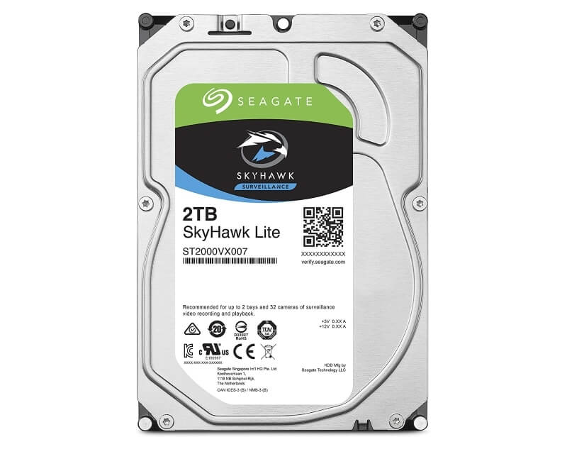 SEAGATE 2TB 3.5 SATA III 64MB ST2000VX007 SkyHawk SurveillanceHard disk za video nadzor