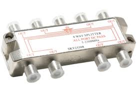 Spliter 1/8 5-1000 Mhz