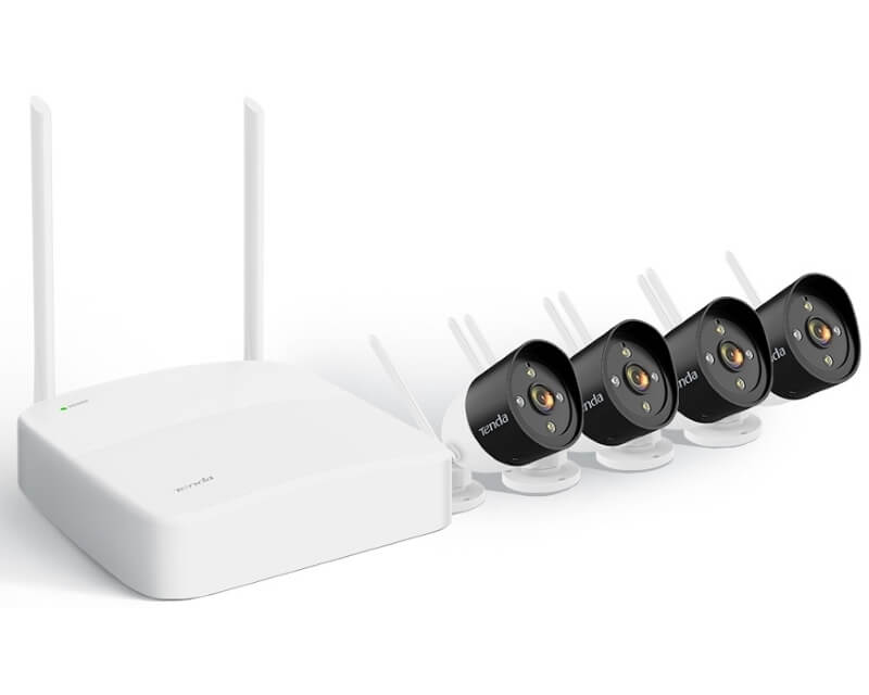 TENDA K4W-3TC 4 Channel Wireless HD Video Security KitKompleti za video nadzor