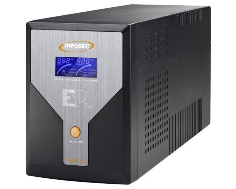 UPS INFOSEC COMMUNICATION E2 LCD 1500Pretvarači napona